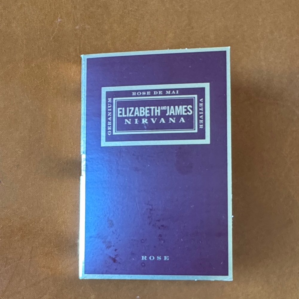 Elizabeth and James Nirvana Rose in Purple Packaging